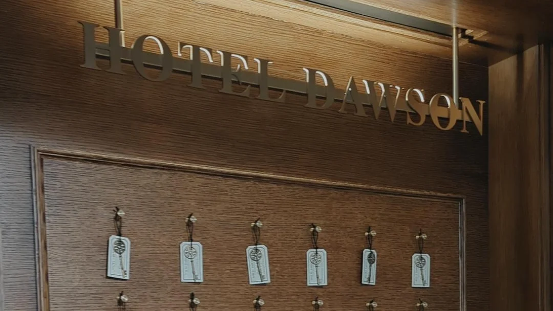 hoteldawsonの店内の様子