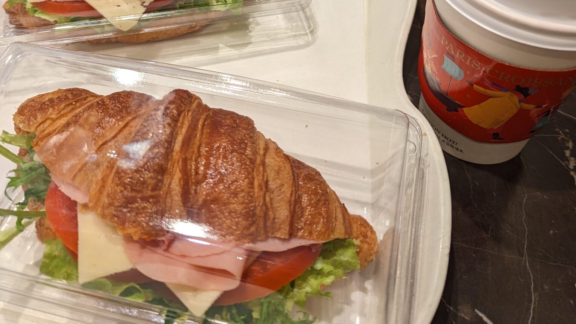 ソウル駅にあるベーカリーショップ